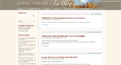 Desktop Screenshot of blog.chateauturcaud.com